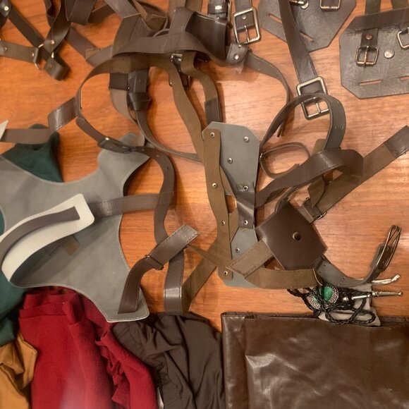 Deluxe Mikasa Ackerman Attack on Titan Cosplay Costume Halloween, XL - Picture 7 of 13